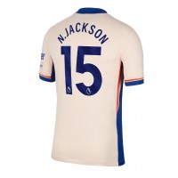 Camiseta Chelsea Nicolas Jackson #15 Visitante Equipación 2024-25 manga corta